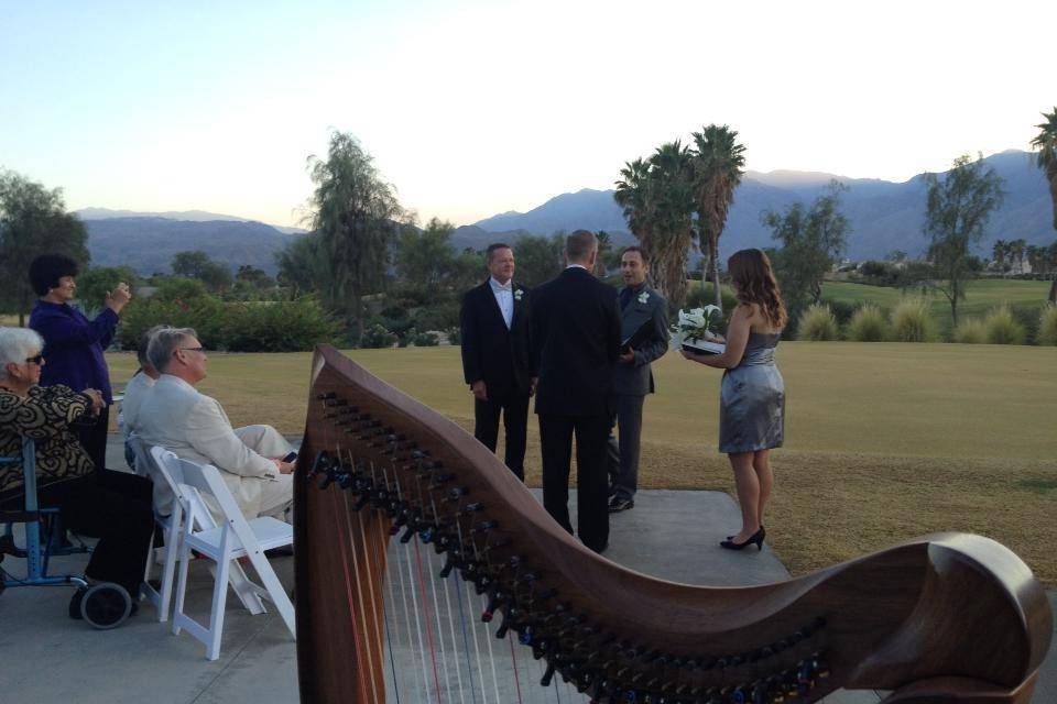 Dr. Vanessa Sheldon, harpist