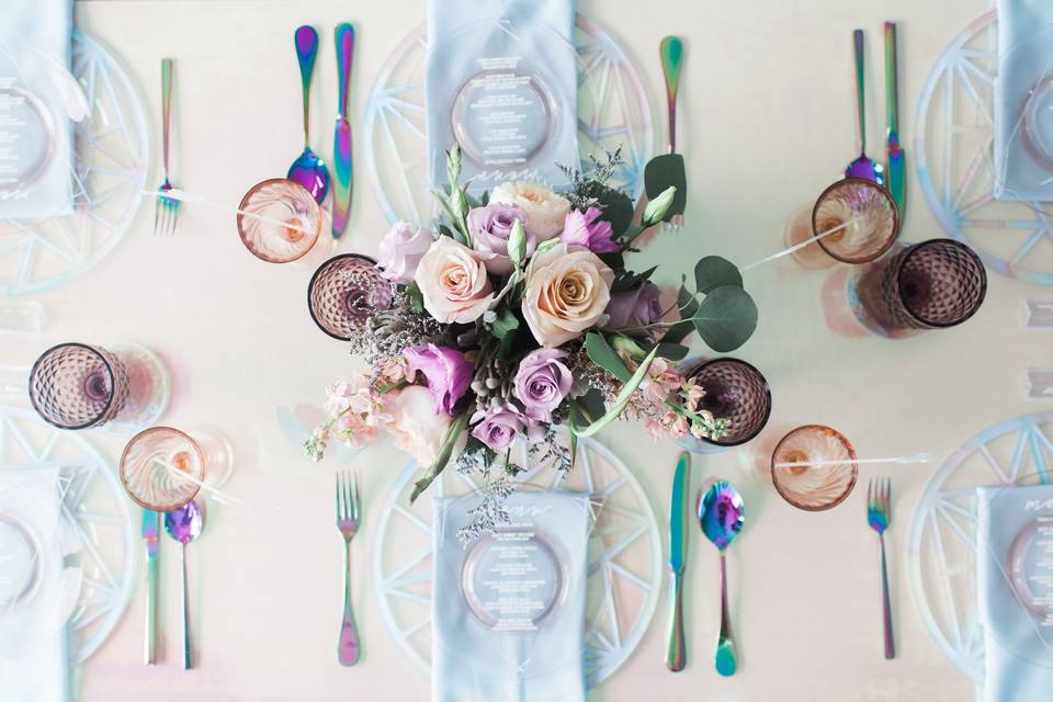 Iridescent Wedding Details