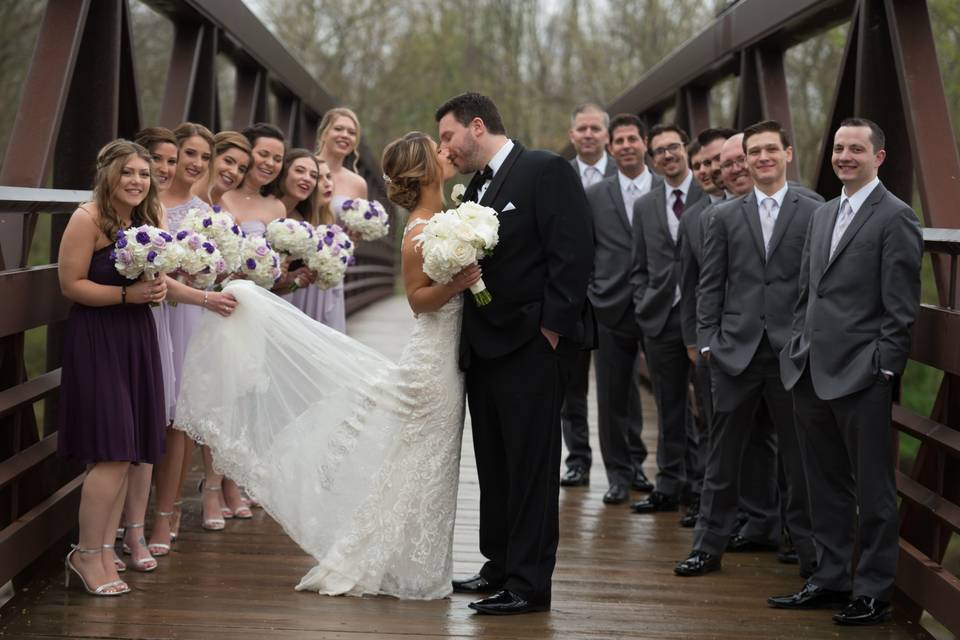 Bride closeup