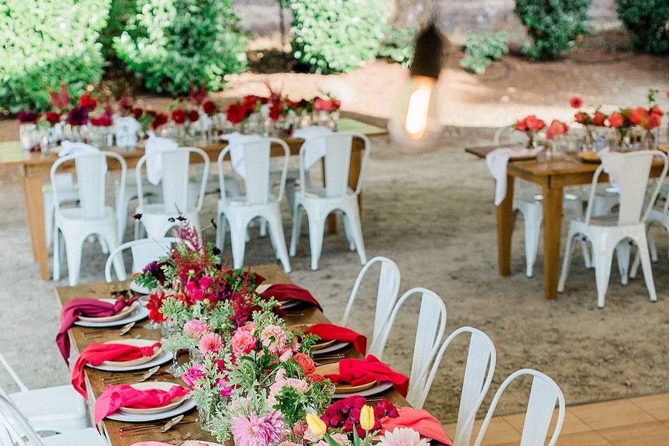 Wedding table, same sex weddin