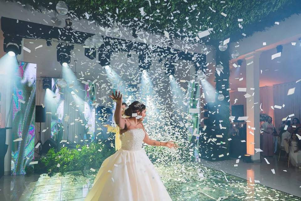 Bride Dancing