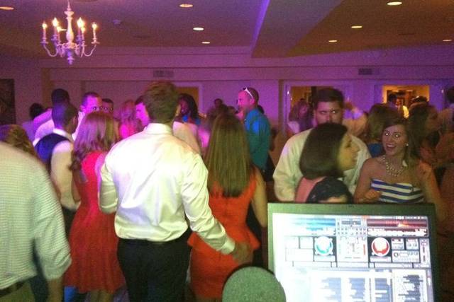 Packed dance floor
