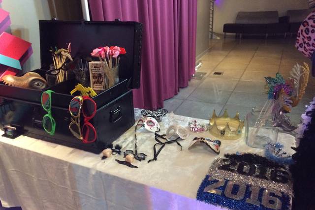 Some of the Photo Booth props