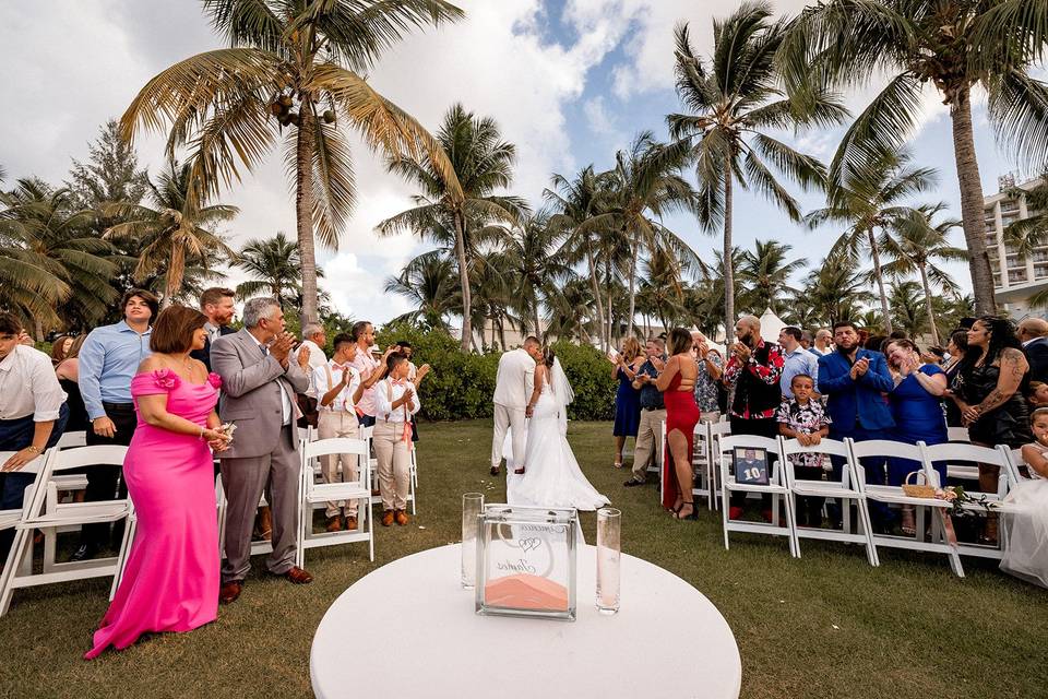 Beach Ceremony at Green Area