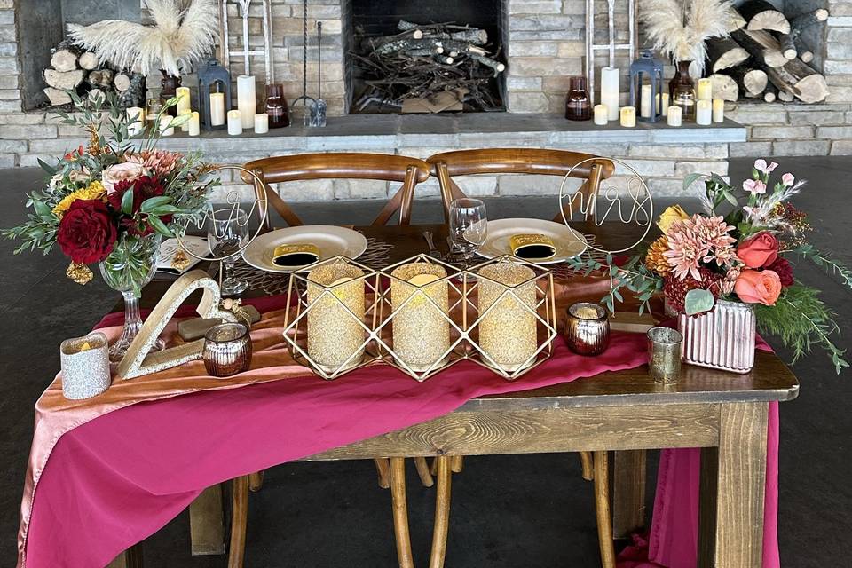 Sweetheart Table