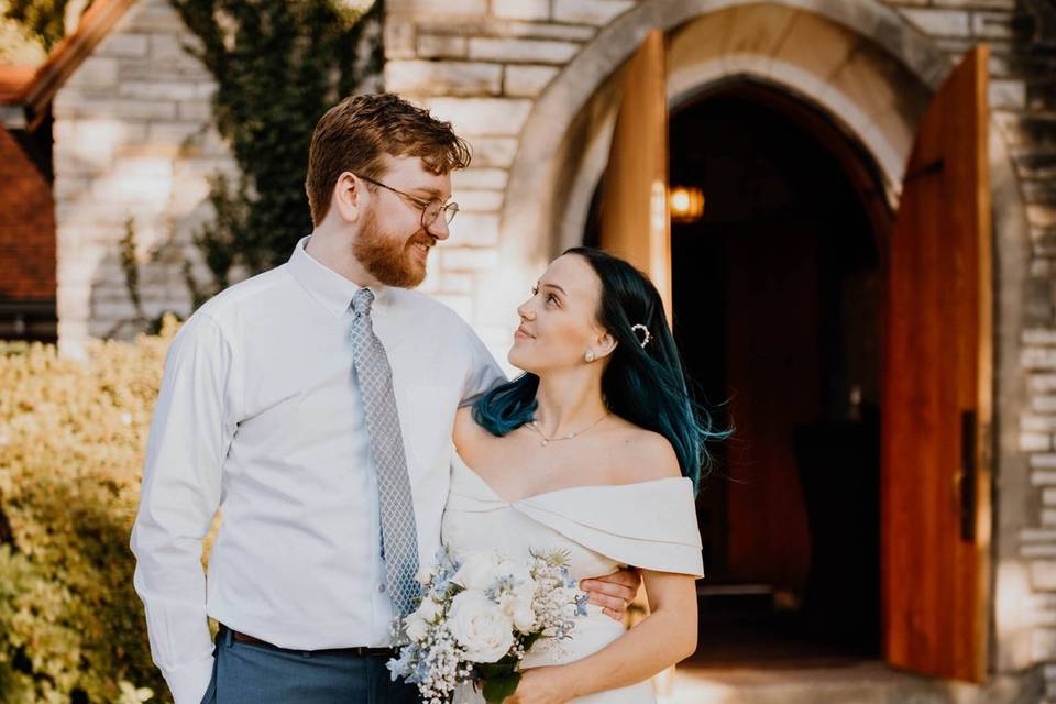 Small chapel wedding - Kayla Marie Photography