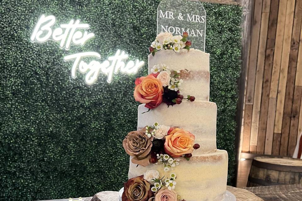 Cake setup
