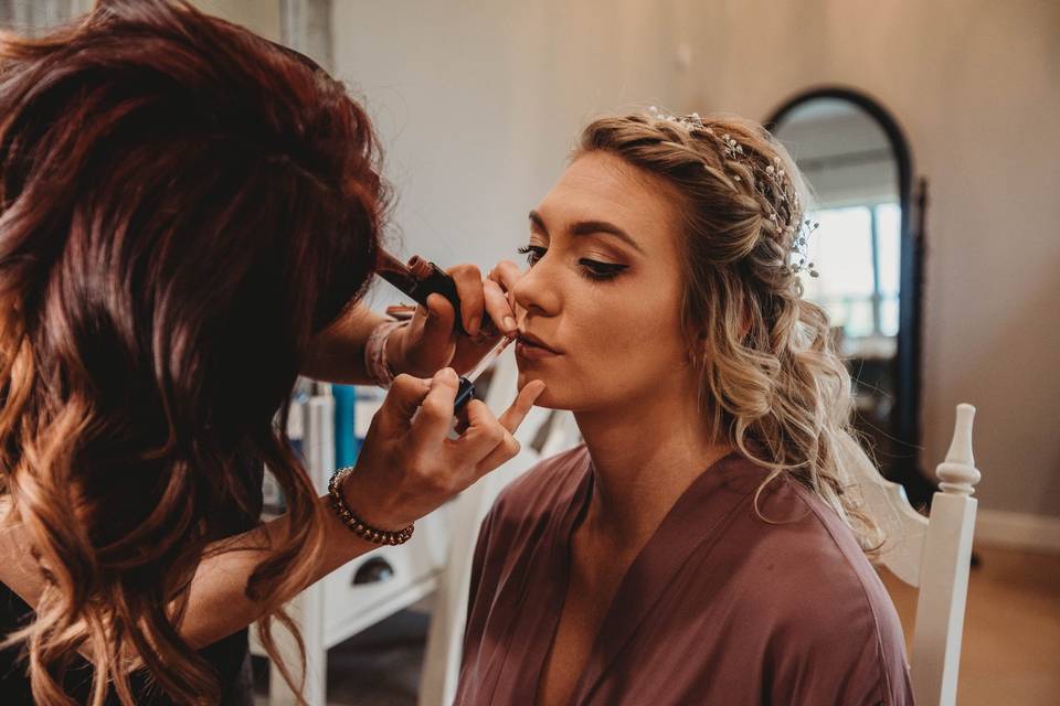 Glam in the Bridal Suite