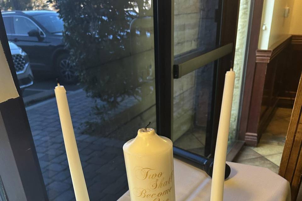 Unity candles