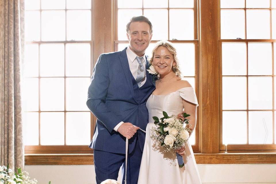 Couple with Pup