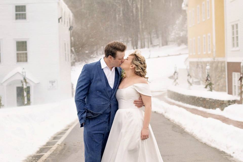 Snowy Driveway