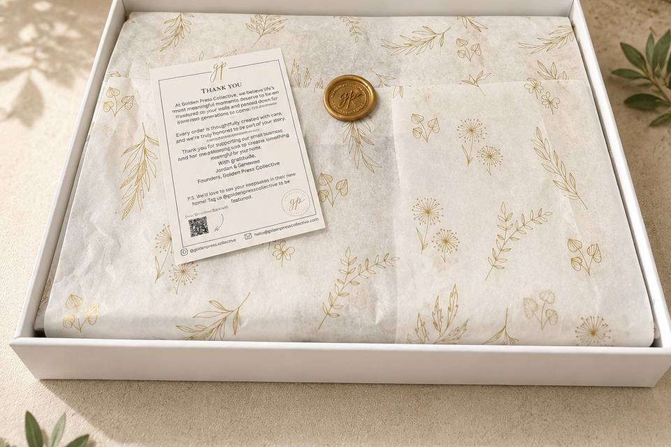 Handcrafted Keepsake Box