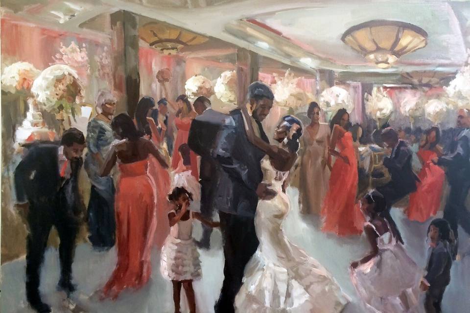The dancing painting