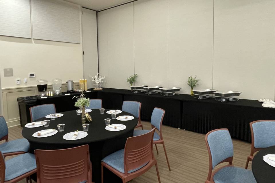 With buffet