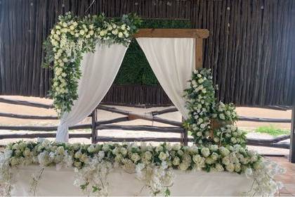 Backdrop and Centerpiece