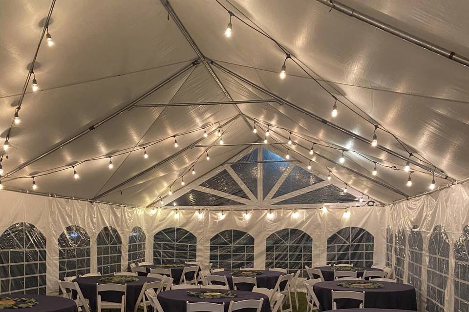20x40 Tent Package with Sides