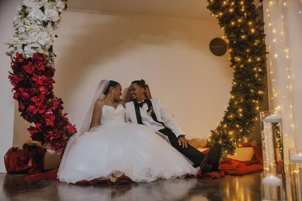 A Surreal Christmas Wedding