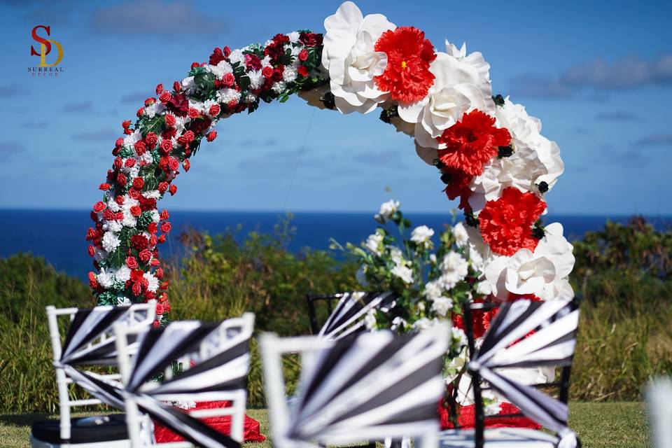 Garden Wedding Barbados