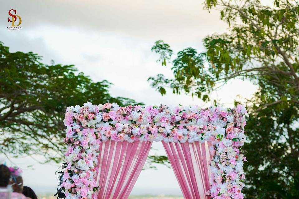 A Surreal Garden Wedding