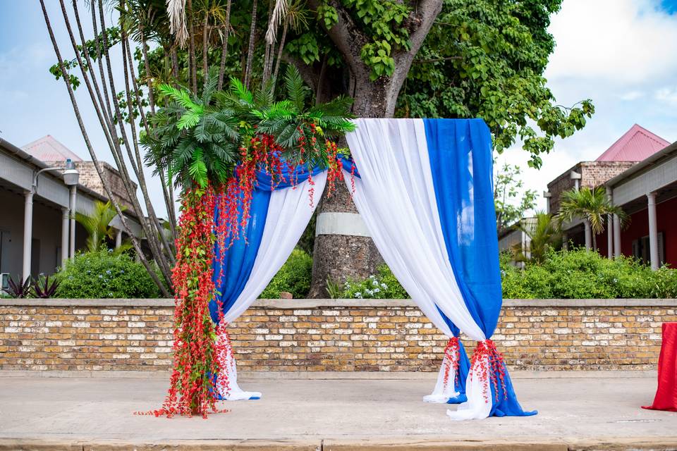 Garden Wedding Barbados