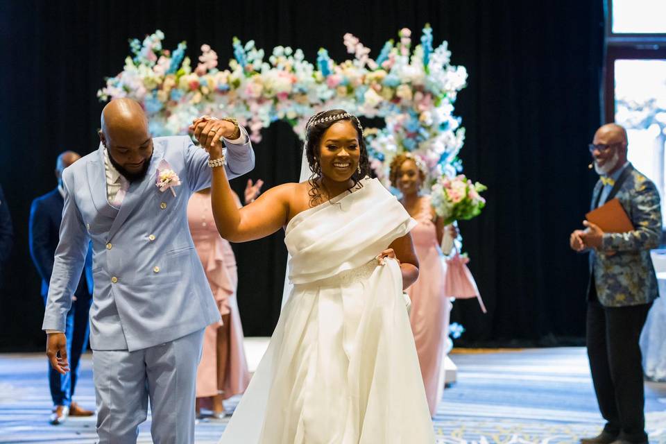 Indoor Wedding Ceremony