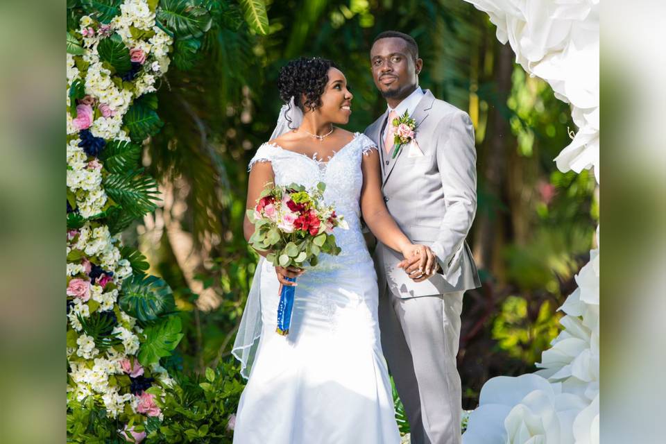 Garden Wedding Barbados