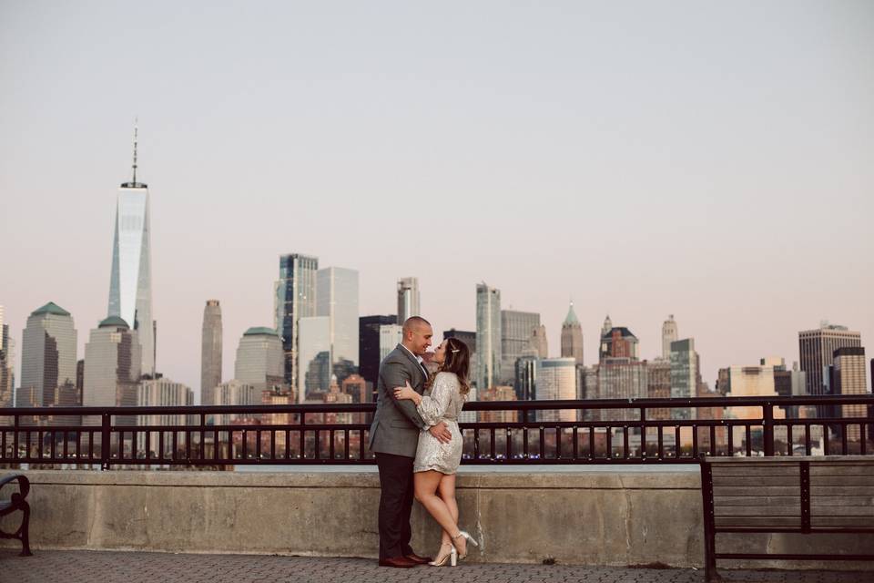 Eloped at Liberty State Park