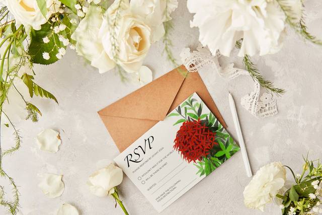 RSVP Card Display