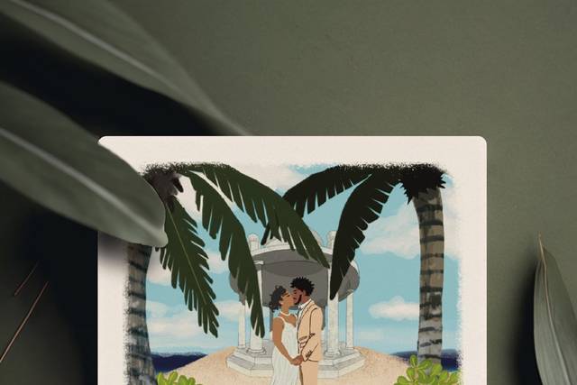 Postcard Display