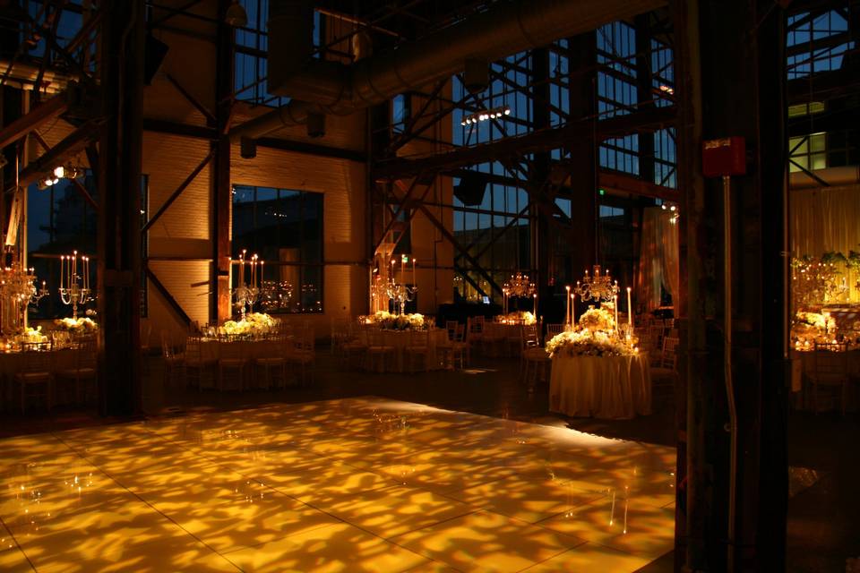 DJ Setup & Dance Floor