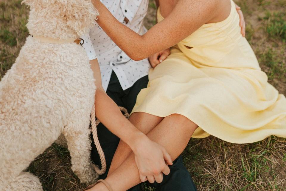 Puppy Engagement Session