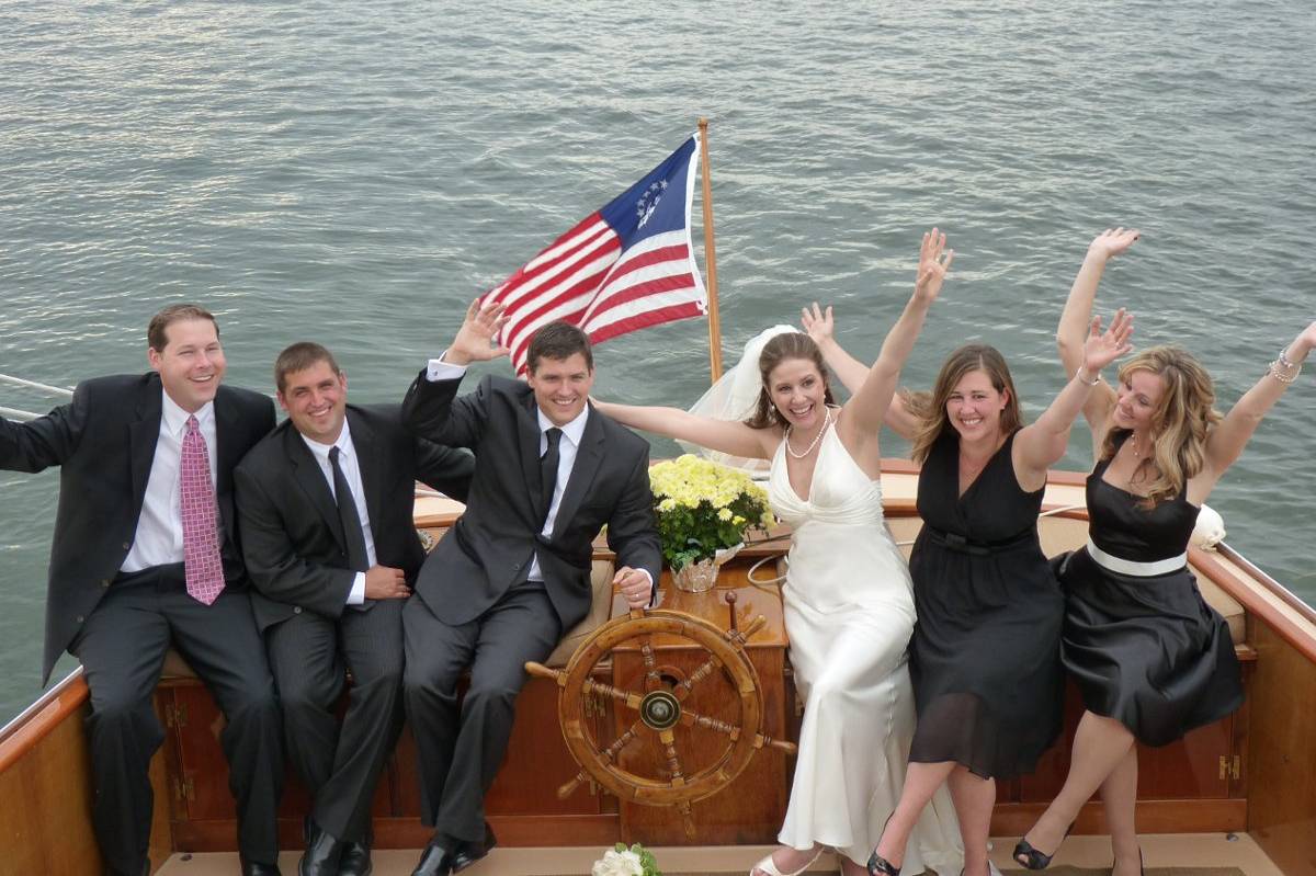 Sail Selina Ii St Michaels Boat Weddings Saint Michaels Md Weddingwire