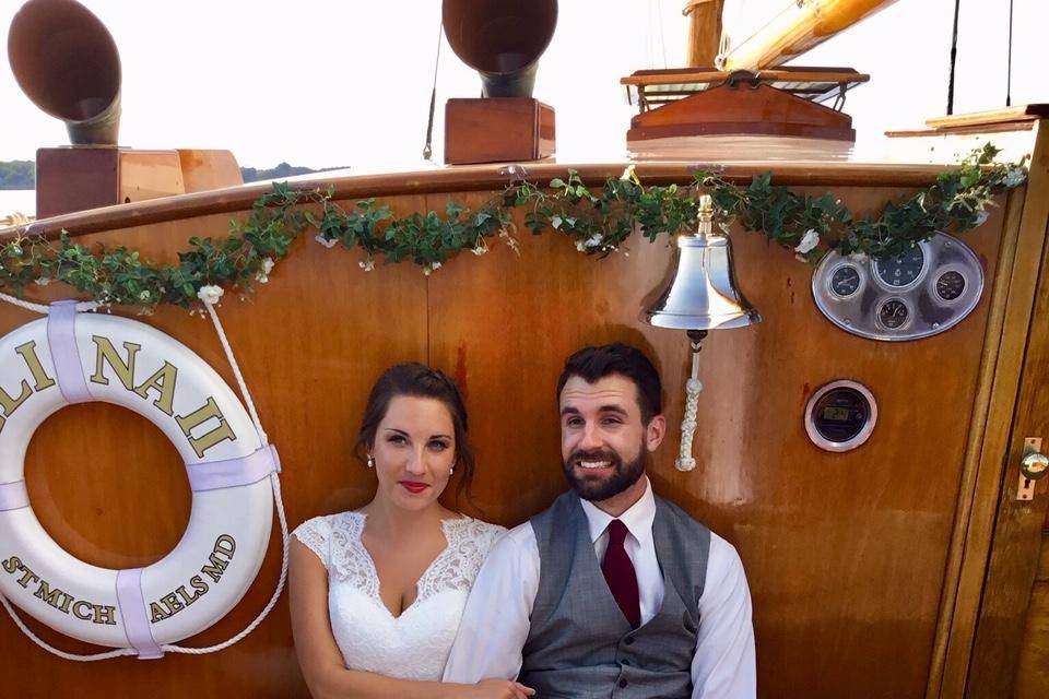 Intimate Sailboat Ceremony on