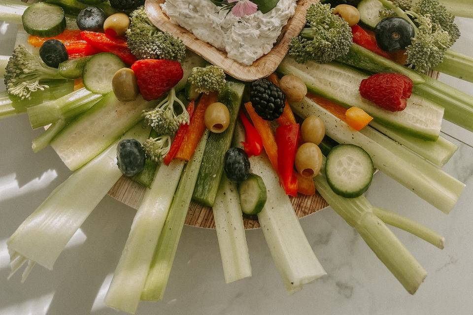 Crudités.