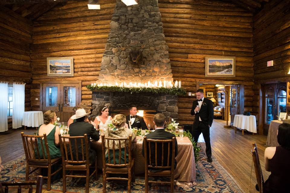Candlelit dinner