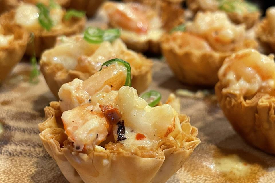 Curried Shrimp Tart