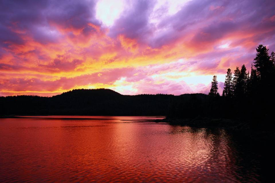 Lake Galena at Sunset