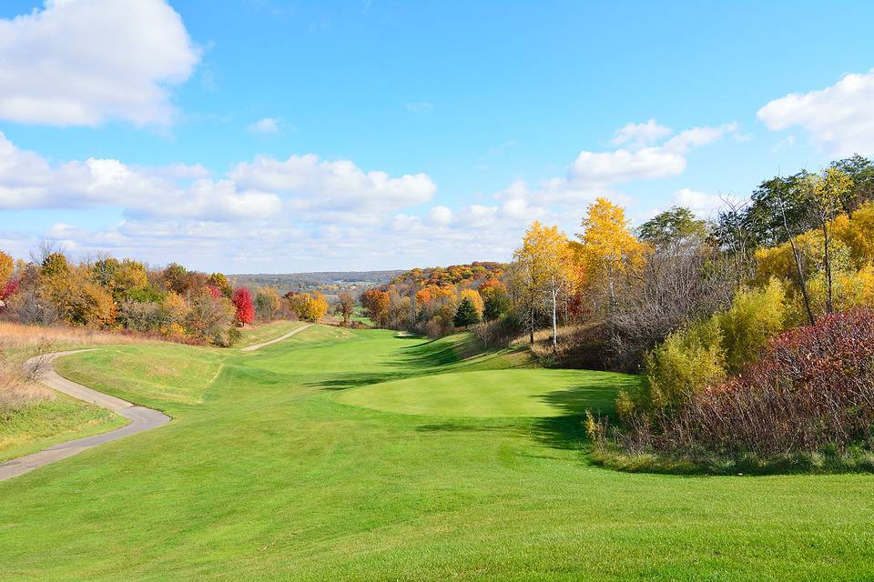 The General Golf Course in the fall