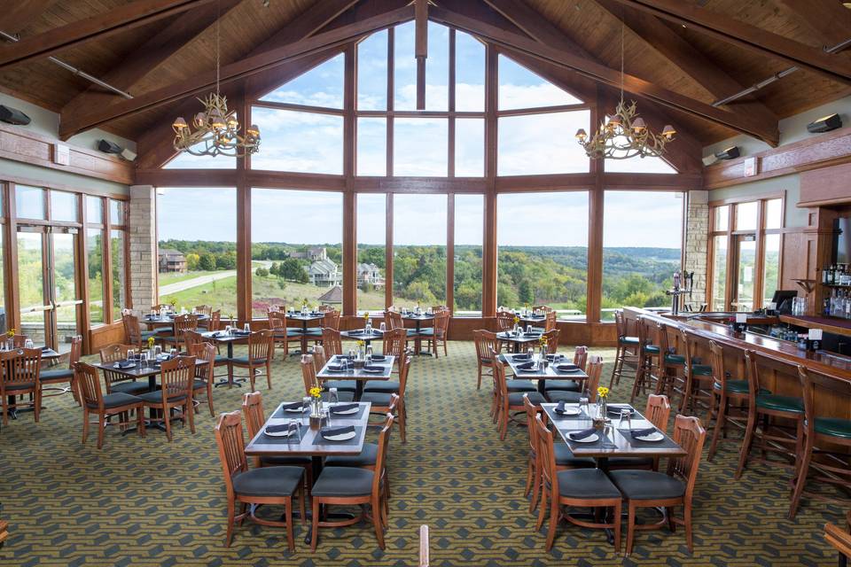 Woodstone Restaurant, great for rehearsal dinners or post-wedding brunch!