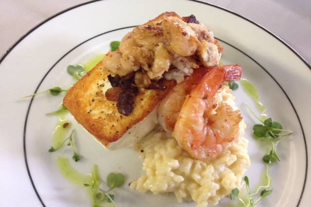 Seafood dish