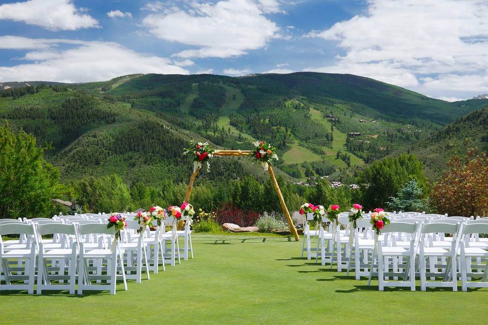 Sonnenalp Golf Club - Ceremony