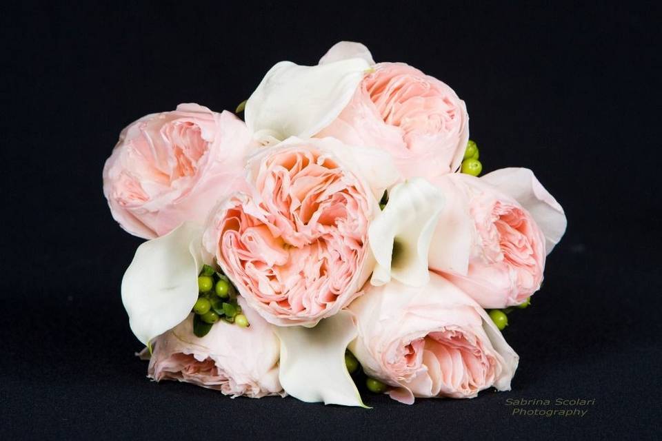 David Austin Bridal Bouquet