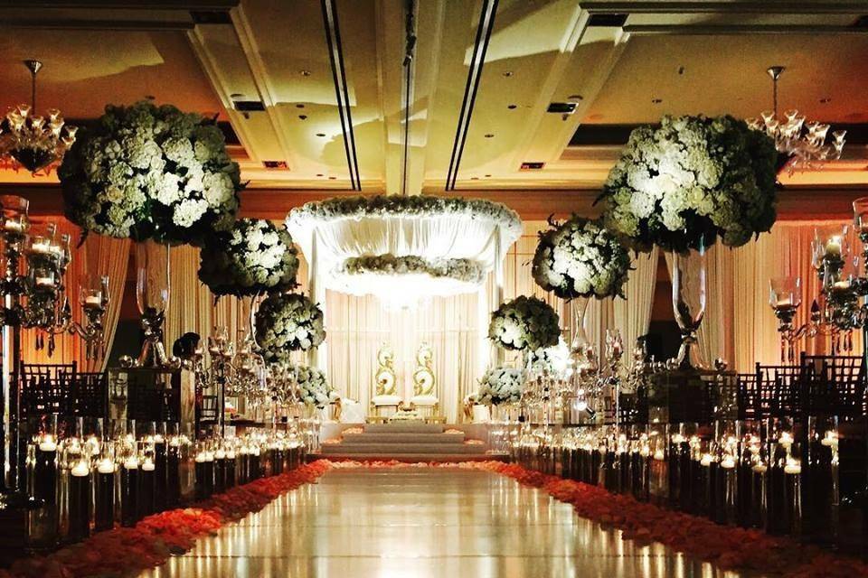 Ceremony aisle