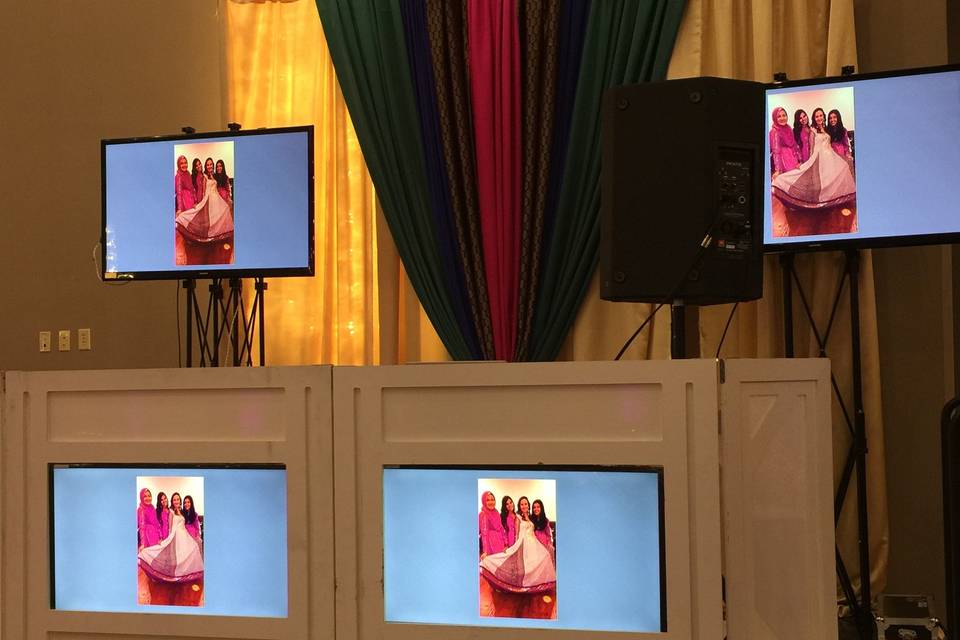 Multiple screens