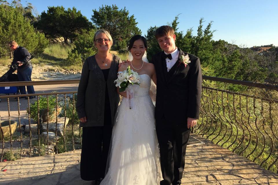 Balcony weddings