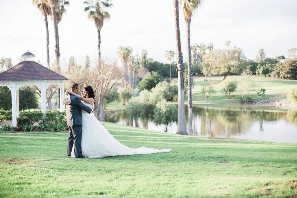 The garden wedding