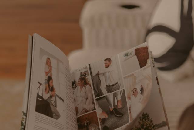 A Bride Reading her Magazine