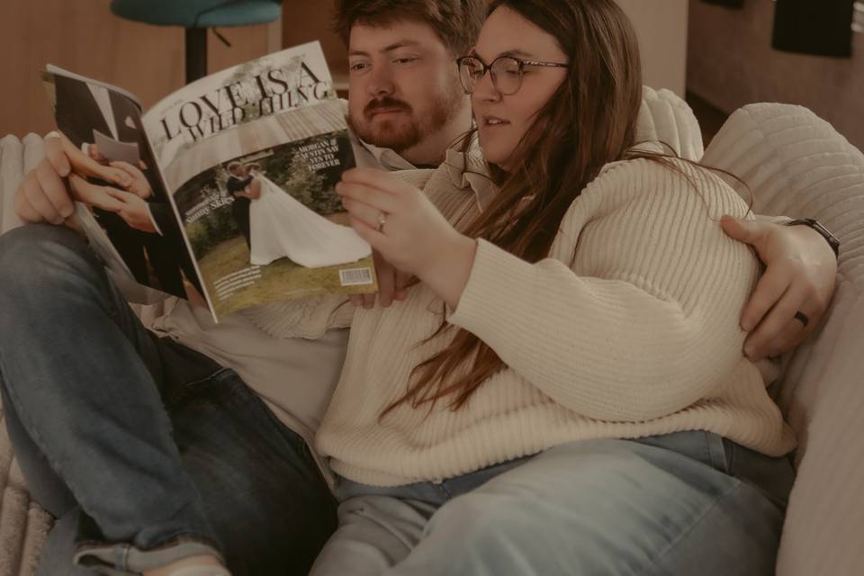 The Gaylords Enjoy Their Mag
