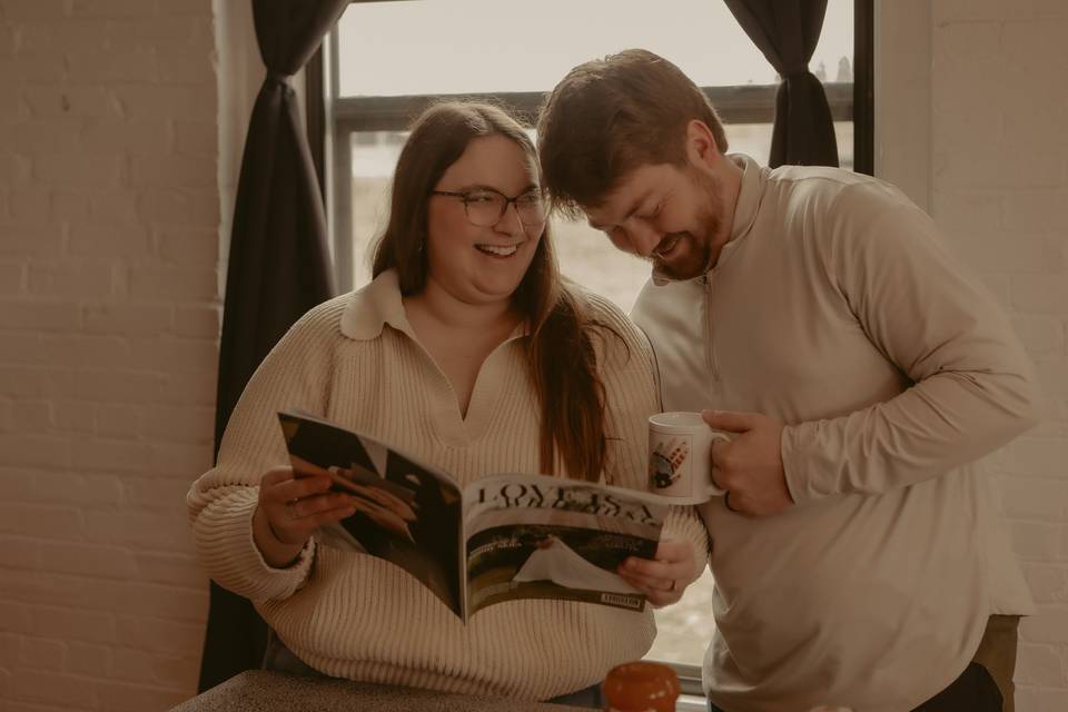 The Gaylords Reading Together