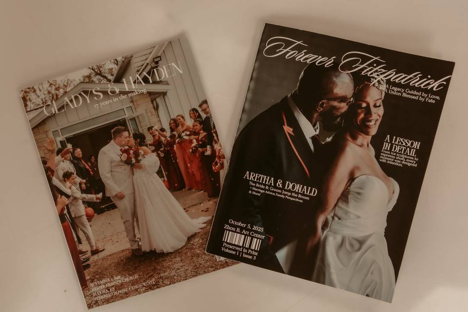 Wedding Magazines in Print